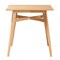 Baxton Studio Leena Mid-Century Modern Natural Oak Finished Wood Counter Height Pub Table 234-13286-ZORO - alternate 3